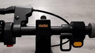 Как отрегулировать положение руля относительно колеса Ninebot KickScooter Max.