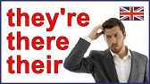THERE THEY'RE THEIR song (homophones pt 3) - YouTube