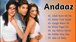 Andaaz Movie All Songs | Bollywood Hits Songs | Akshay Kumar, Priyanka Chopra & Lara Dutta