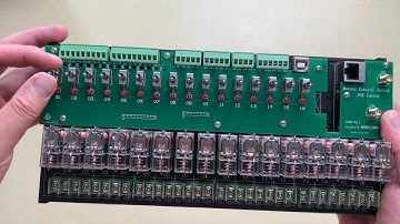 ESP32 16CH POE Relay Module For home assistant & Tuya - KinCony E16P