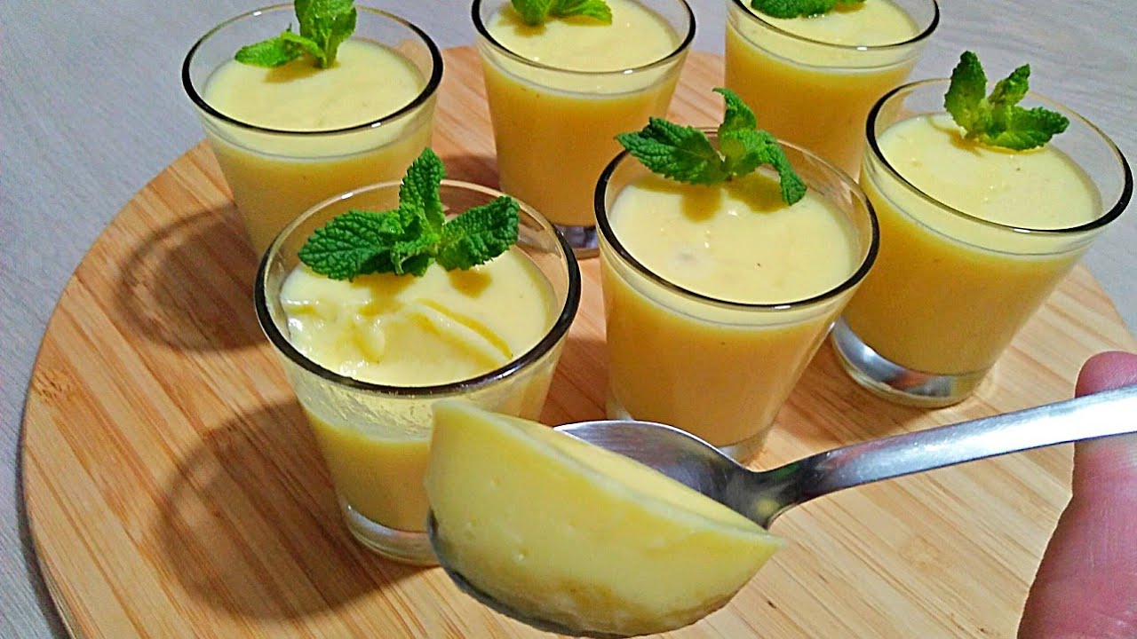 عندك نصف لتر حليب و حامضة🍋وجدي ارخص و اسرع تحلية رمضان🌙تتحمق بدون فرن بدون بيض او جيلاتين او ياغورت😋