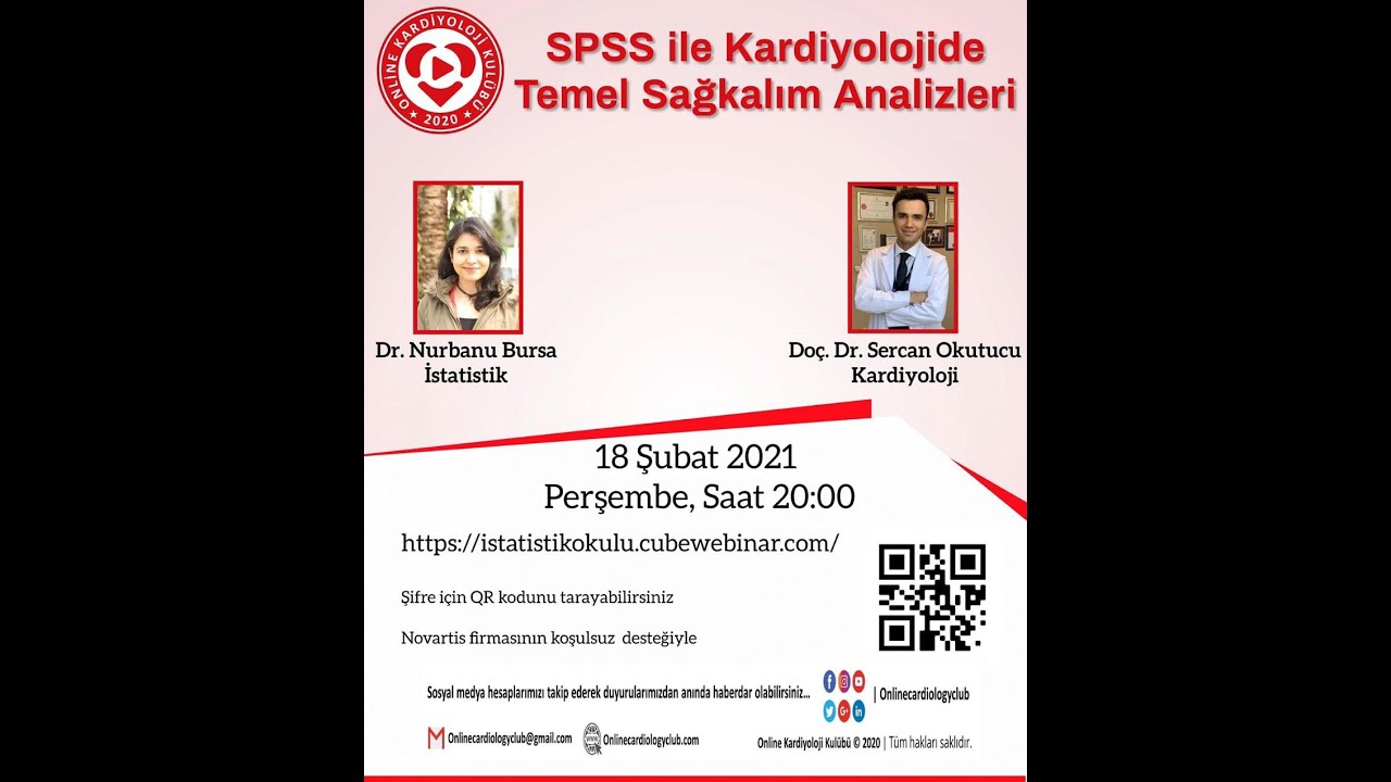 SPSS ile Kardiyolojide Temel Sağkalım Analizleri