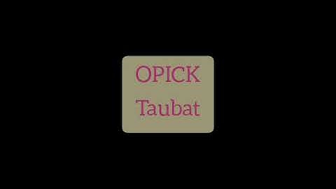 Taubat | Opick (audio)