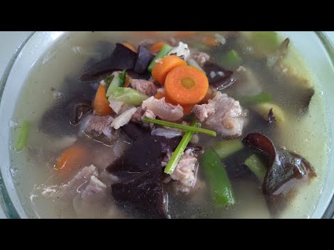 Video: Sup Dengan Daging Cincang Dan Jamur