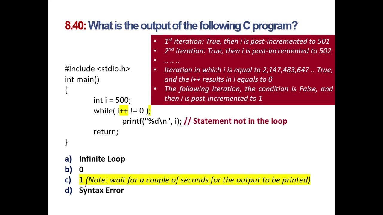 Intro. to CS & Programming | LECT 8.6: Solved Examples on Loops (for ...