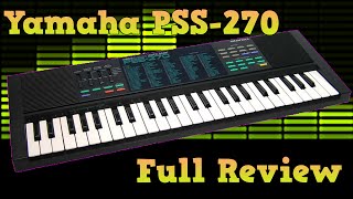 Yamaha PSS-270 Retro-Keyboard Full Review