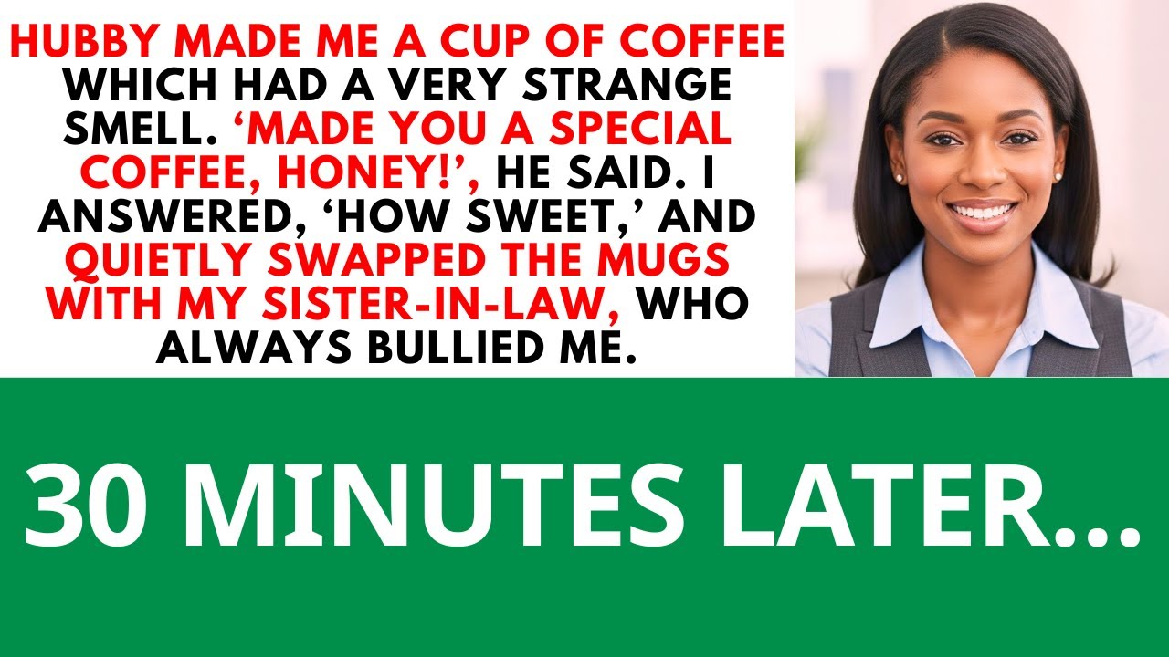 Husband Made Me A Cup Of Coffee Which Had A Very Strange Smell; I Swapped Mugs With My SIL's, And...