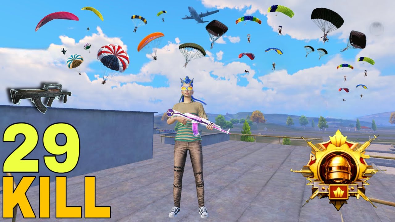 INSANE 29 Kills! 🤯 Pro Enemies Rushed Me in Solo vs Squad | PUBG Mobile BGMI