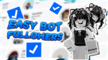 How to BOT FOLLOWERS on ROBLOX | [100% LEGIT] - BEST WAY THAT WORKING IN 2025