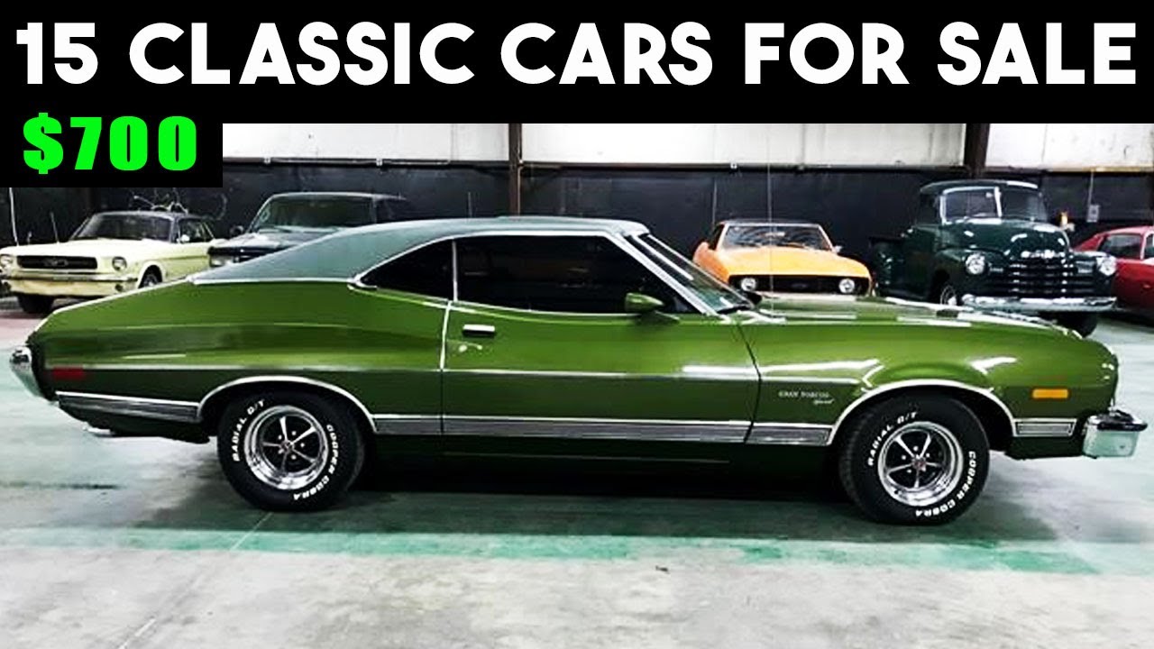 OMG! 15 Classic Cars for Sale CHEAP You WON'T Believe!