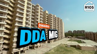 DDA MIG FLAT FOR SALE IN DWARKA | TRIVENI HEIGHTS DWARKA SECTOR 16B | BRS SHOW R105