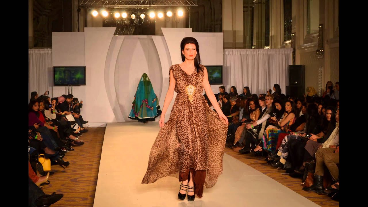 London Pakistan Fashion week (3) a snap shot - YouTube