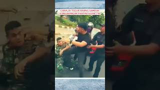 Tidak Terima Di Tegur, Pria Arogan Ini Haj4R Tni