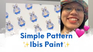 Bikin pola berulang (Pattern) di Ibis Paint gampang banget!