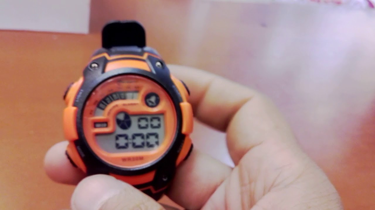 Aprende a configurar el CRONÓMETRO reloj digital Adidas, Nike, Puma - YouTube