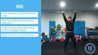 Push Jerk Demonstration With Teaching Points