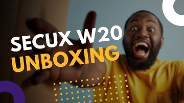 SecuX W20 X TrendMicro Unboxing | First Impressions