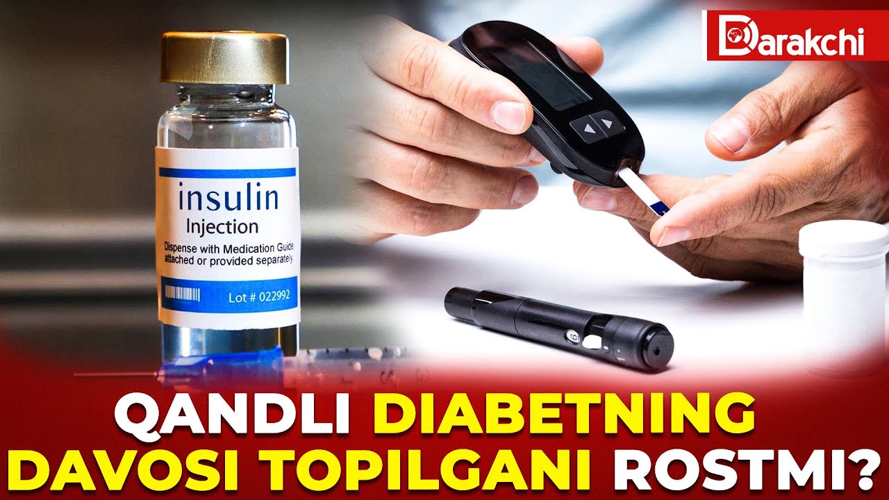 QANDLI DIABETNING DAVOSI TOPILGANI ROSTMI?