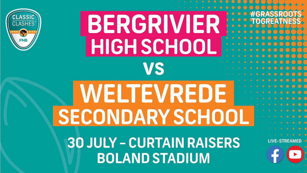 Rugby Curtain Raiser - Bergrivier High School vs Weltevrede Secondary School.