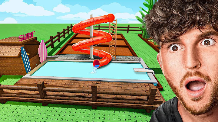 I Built a WATERPARK in Grow a Garden!