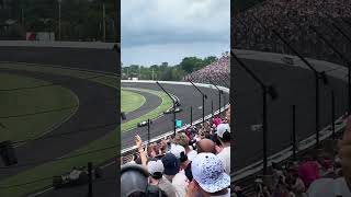 Indy 500 ‘26 last lap and finish from backstratch #indycar #indy500