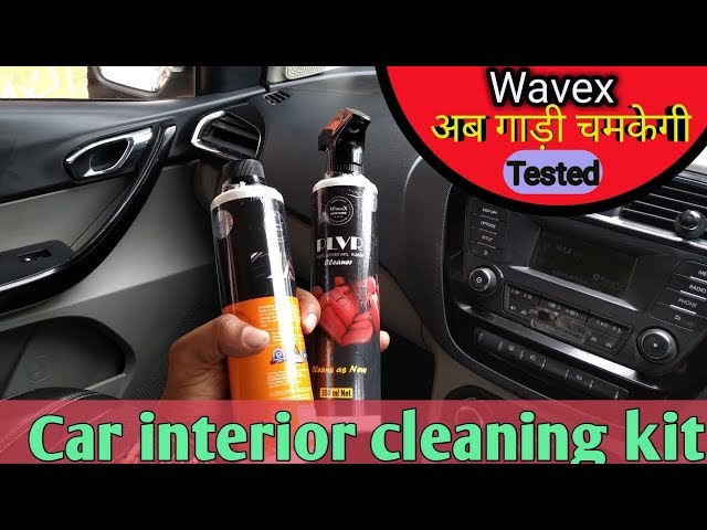 Best interior cleaning products for your car from Wavex Autocare 