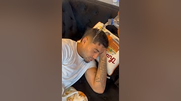 Mom catches dad sleeping while watching daughter and son #shorts