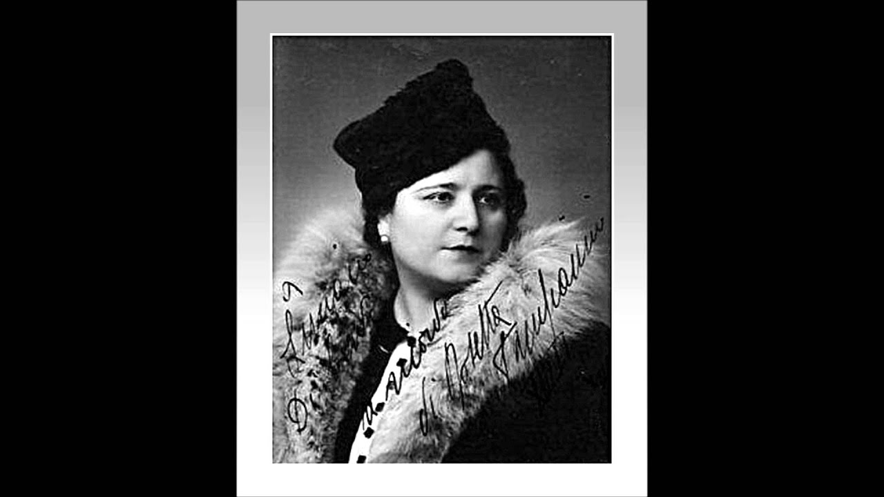 Soprano ROSETTA PAMPANINI - La Wally - 