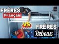 FRÈRES FRANÇAIS VS FRÈRES REBEUX