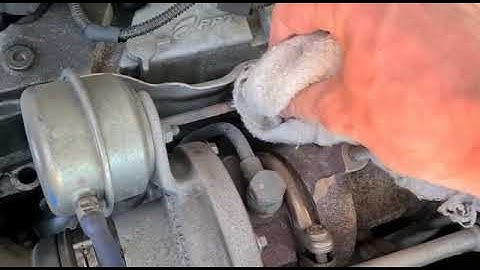 Fiat punto evo multiair turbo 135 (wastegate actuator ratlle)