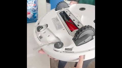 hướng dẫn vệ sinh mắt cảm biến robot roborock tự động giặt giẻ, tự động đổ rác  #anhsalem #roborock
