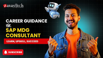 How To Start a Career In SAP MDG | Career Guidance for SAP MDG Consultant | ZaranTech