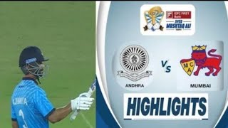 Download lagu SMAT 2024 HIGHLIGHTS | Andhra Pradesh Vs Mumbai Syed Mushtaq Ali Trophy 2024 - 2025