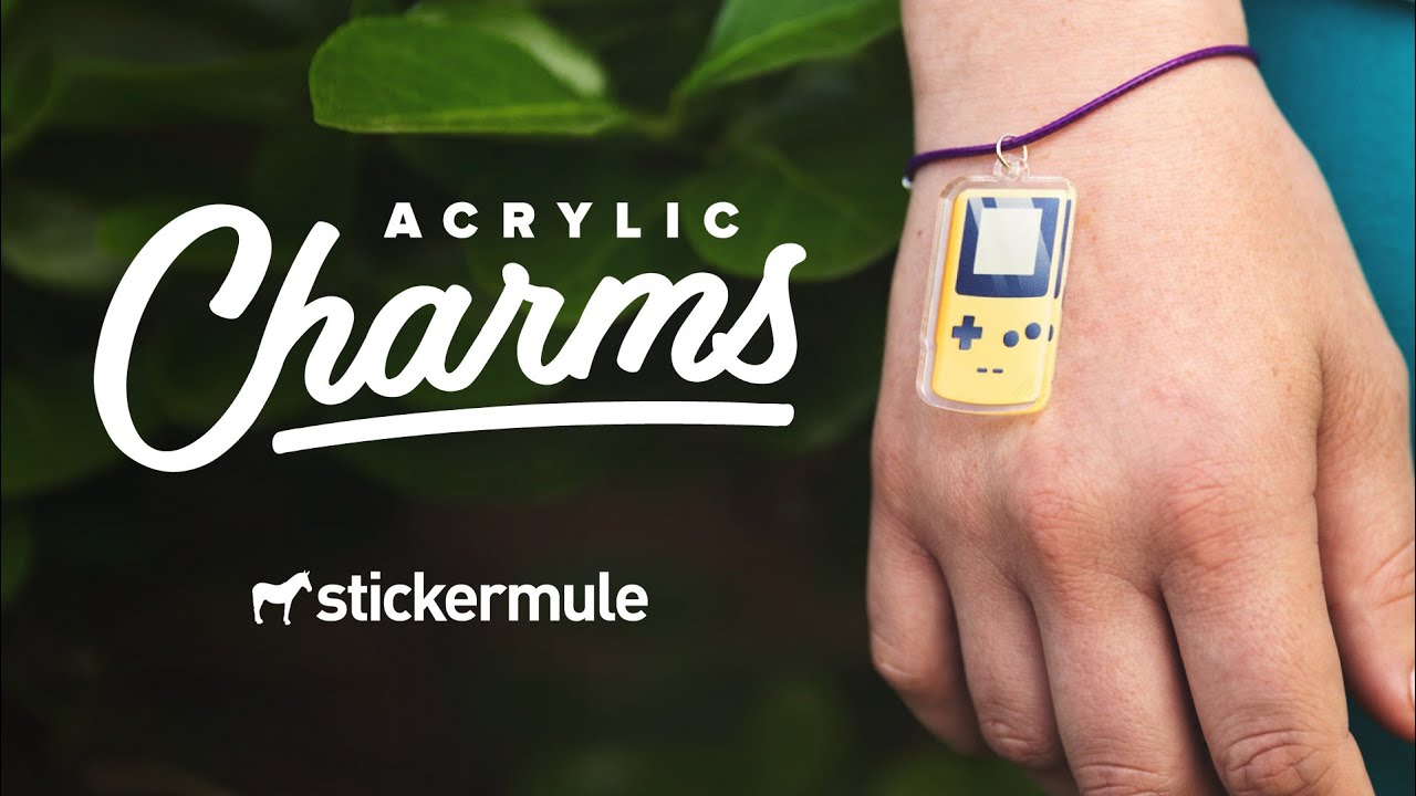Acrylic Charms By Sticker Mule Youtube Acrylic Charms By Sticker Mule Youtube
