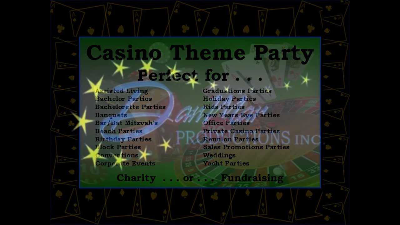 DanMar Productions, Inc. Event Planners Florida Casino Party Parties Theme