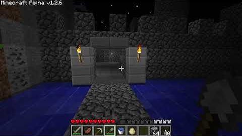 Minecraft Tutorial - Alpha 1.2.6 - Caving Kits