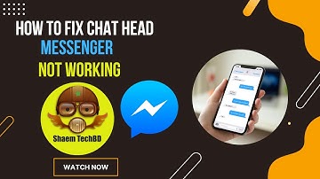 How to Fix Chat Head Messenger Not Working ios ( After New Updates 2023 )