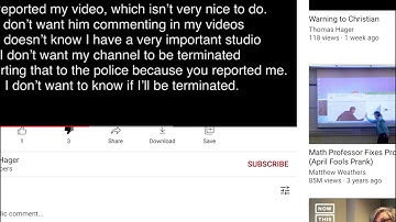 Going over Thomas Hager’s reasons to Hate TKGVM201