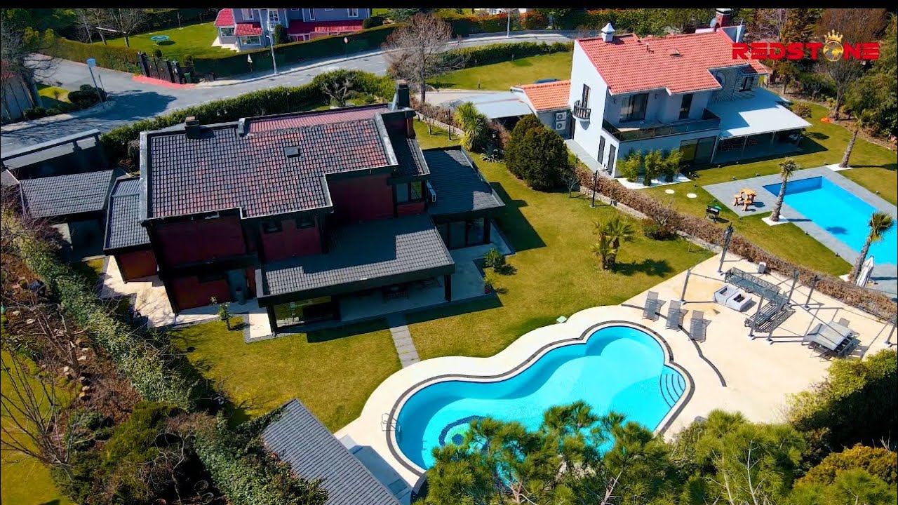 Alkent 2000 satılık villa 7+2 yeni inşaa