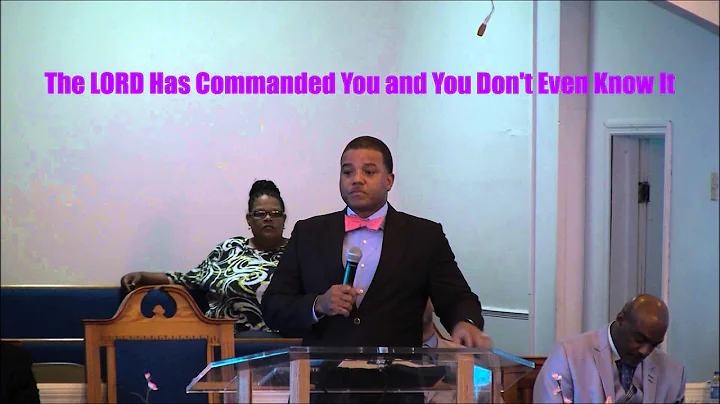 Minister Tracy Foster &  TBC   Present  the LORD H...