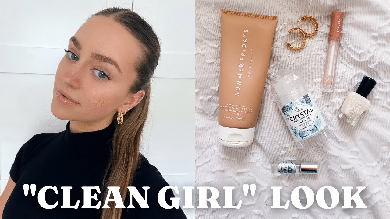 how to get the CLEAN GIRL LOOK  hair, skin, nails, outfit & hygiene tips  !! 