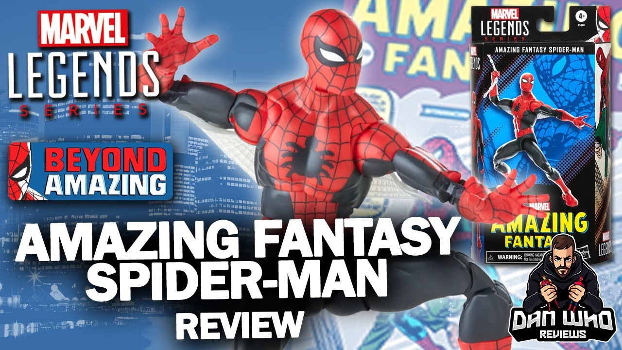 Marvel Legends Amazing Fantasy Spider-Man First Appearance 60