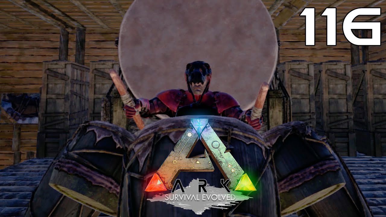 ARK Survival Evolved [116] War Drums & Railings Bębny wojenne i