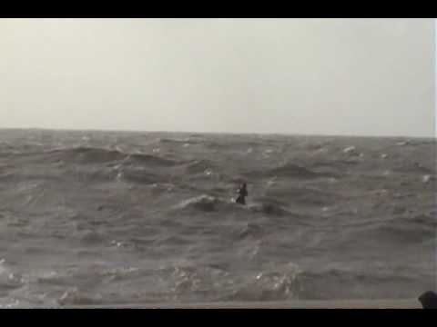 Insane! Kiteboarders jump over Worthing pier