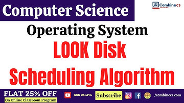 Operating System| LOOK Disk Scheduling algorithm|Deepali Ma
