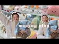 moving vlog | unboxing, building furniture, shopping for home goods