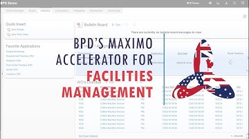Maximo Accelerator for Facilities Management - Work Order Tracking