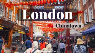 London Chinatown in 4K Walking Tour
