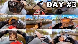 7 Days Magnet Fishing The Dirtiest River Found in 29 Years!