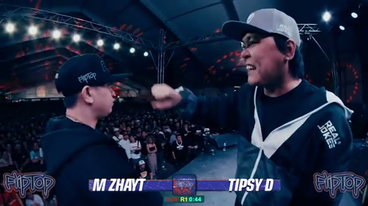 Tipsy D all 3 rounds vs M Zhayt